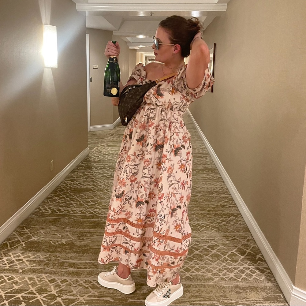 Mi Golondrina maxi dress. Mi Golondrina is a brand with a special mission.